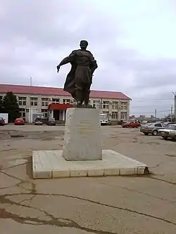 Monument of Stenka Razin in Srednyaya Akhtuba