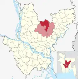 Location of Sreepur