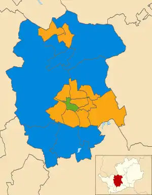 2021 results map