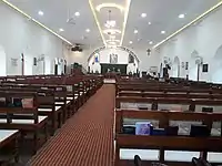 Inside of the St. Bartholomew's Church, Mysore