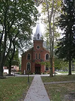 St. Ignatius Loyola Catholic Church in the Buchanan Valley of Franklin Township