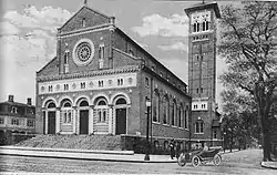 St. John the Evangelist Church as it looked when first built