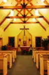 Inside of the Chapel of Mary of Nazareth, Mother of the Church