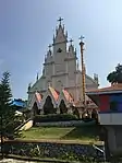 Side view of St. Mary's Cathedral, Kundara