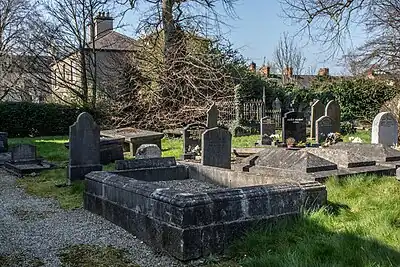 View of the Cemetery