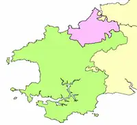 St Dogmells Rural District (1894-1934) in Pembrokeshire, Wales