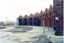 Engine sheds, stack and turntable