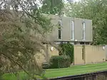 St Catherine's College Masters House and attached wall