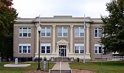 St. Clair County courthouse in Osceola