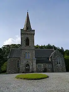 Strone, St Columba's Church Of Scotland Including Halls, Boundary Walls And Gatepiers