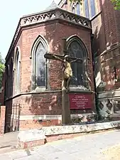 Calvary outside Lady Chapel