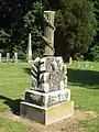 St. Ignatius Roman Catholic Church, Artistic Headstone, July 2009