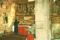 Central apse with dinner of Herod Antipas and statue of Charlemagne