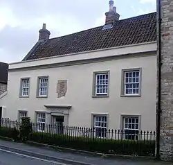 St John's Priory with front boundary wall and railings