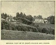 St. John's College and Chapel, Auckland c. 1911