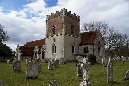 Image 19St John the Baptist Church, Boldre in the New Forest (from Portal:Hampshire/Selected pictures)