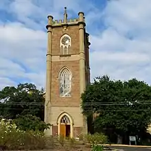 St. John's Anglican Church, New Town, Tasmania, completed between 1830 and 1835.