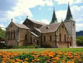 St John's Cathedral, Parramatta. Completed in 1802, towers added in 1819