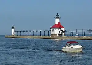 St. Joseph North Pier Inner and Outer Lights