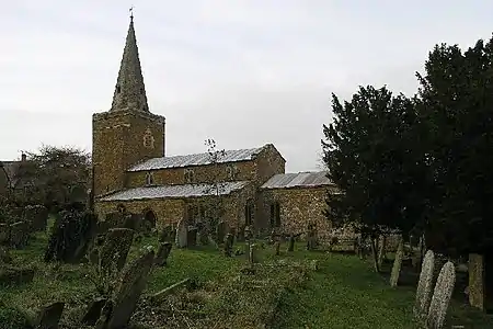 St Laurence Shotteswell, where Claxton is buried