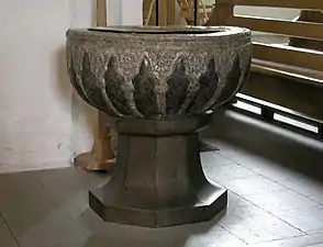 Baptismal font