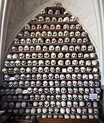 Skulls in the ossuary