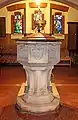 Baptismal font