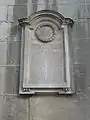 Memorial plaque to the dead of the Gloucester volunteer Training Corps in the First World War, Southgate Street.