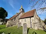 St Peter's Church seen from the south-west