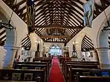 The interior of St Peter's Church