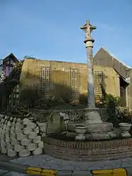 The cross in Saint-Quentin-la-Motte-Croix-au-Bailly