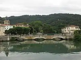 A general view of Saint-Vallier