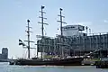 Stad Amsterdam at South Street Seaport, New York City April 2023