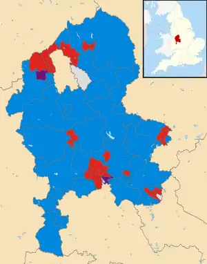 2013 results map