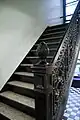 A view of one of the stairwells from the first floor at 1100 Grand Concourse