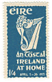 Tóstal commemorative 1/4 stamp from 1953