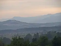 Stara Planina as seen from Berkovitsa