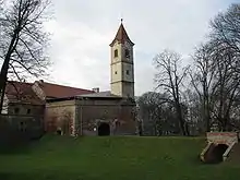 Čakovec Castle in the centre of the Park