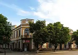 Historic architecture in the city center