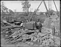 Workers at State Brickworks, Homebush in 1911