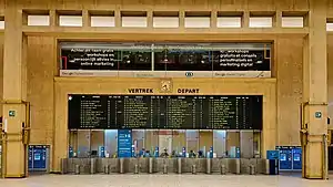 Brussels-Central station's main hall