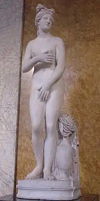 Venus, c. 125, marble, Roman, British Museum