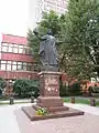 Monument to Vladimir the Great in Gdańsk, Poland. Celebrated on May 23, 2015, on the occasion of the millennium since the death of the baptist of Kievan Rus. Built with the help of the Ukrainian community of Gdańsk and the Ukrainian diaspora of the world.