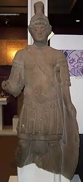 The statue on display in 2007.