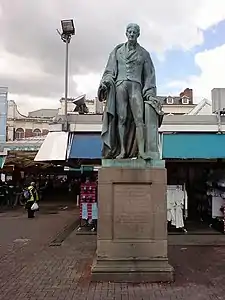 Statue of John Henry Manners, the Duke of Rutland  in Leicester