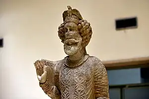 Statue of Sanatruq II, king of Hatra, Iraq Museum.