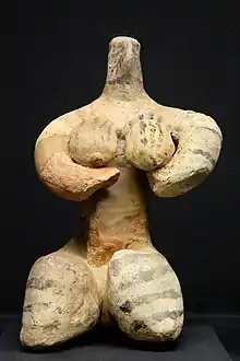 Female figurine, Halaf period, northern Syria, c. 5500 BC