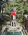 Stone Jizō from grounds of Tōdai-ji.