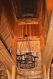 Fantoft Stave Church chandelier