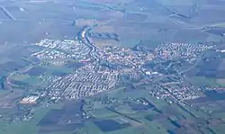 Aerial view of Steenbergen